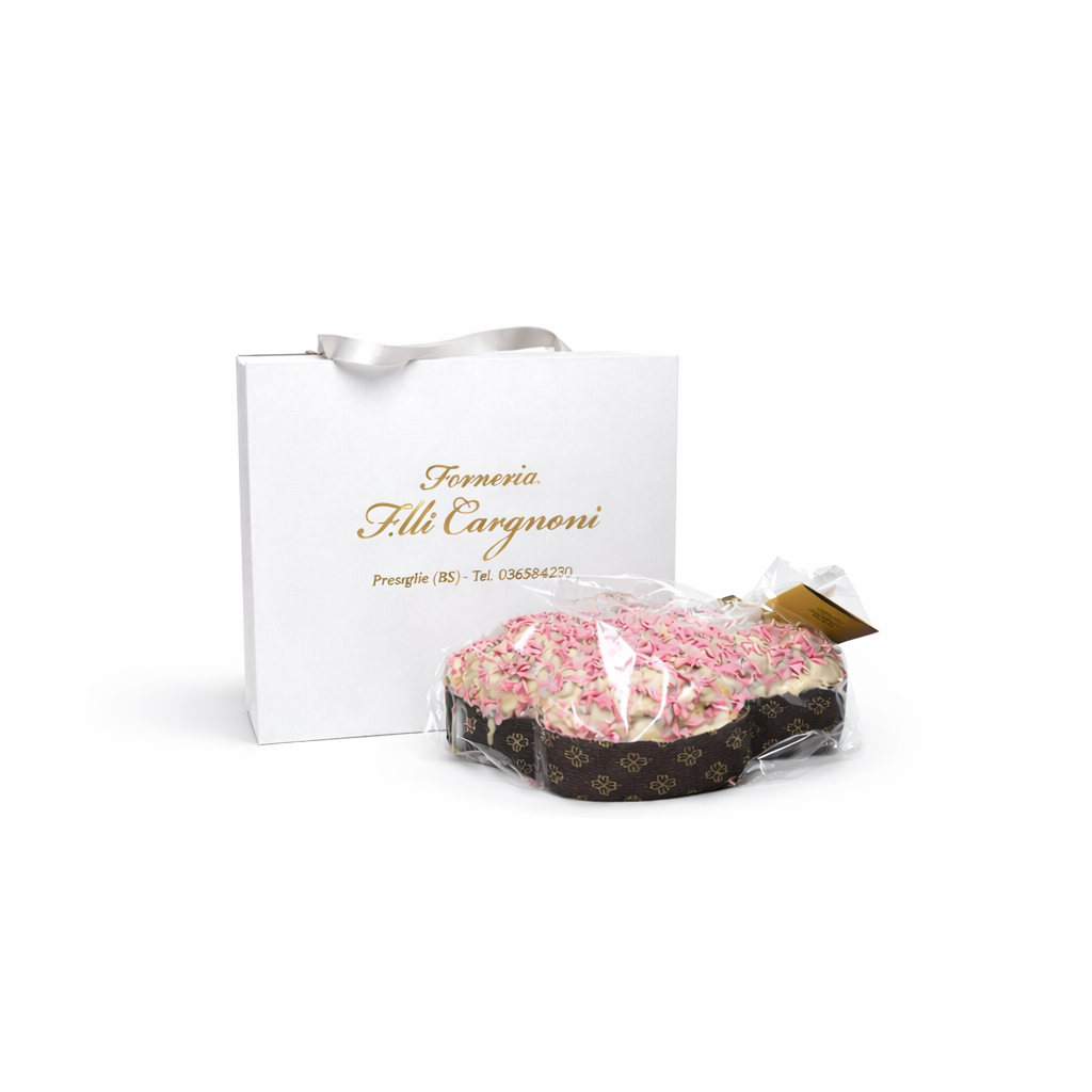 Colomba Frutti Rossi e Cioccolato Bianco - 750gr